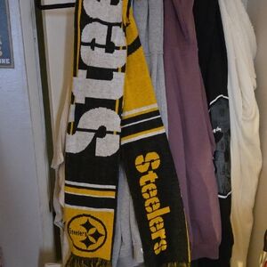 Steelers Black and Yellow Scarf
